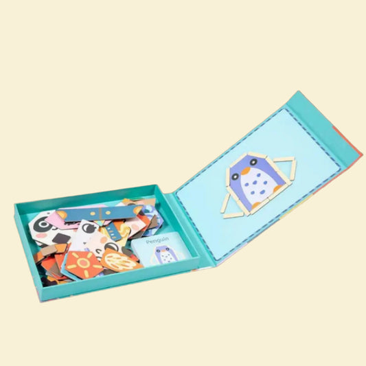 Magnetisches Tierpuzzle-Set