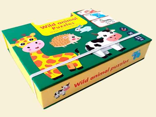 Magnetisches Wildtiere-Puzzle-Spielzeug – Kreatives Spielen in der Welt der Tiere